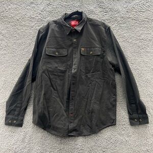 Coleman Shirt Mens Extra Large  Stretch Long Sleeve Button Up Blue Outdoors